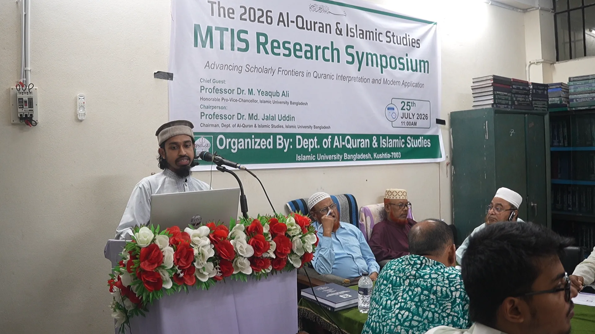 Muhammad Abu Saied presenting at MTIS Research Symposium 2026